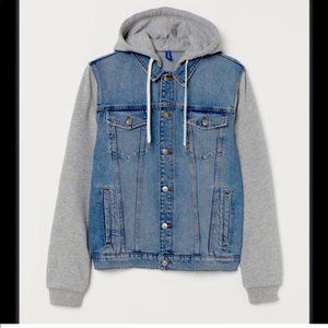 Hoodie Denim Jacket by H&M